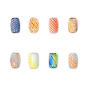 01 Бусины DBС стеклянные 9*14мм