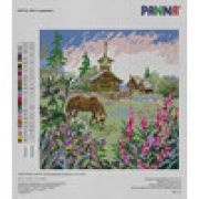 Канва/ткань с рисунком «PANNA» Канва с печатью M