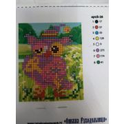 Набор-комплектация БИС+рисунок на канве дет. Б-26 Сова