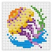 Набор д/вышивания бисером и нитками Морские обитатели