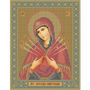 Ткань Бис-20 с рис. д/вышив. бисером Семистрельная 28*34