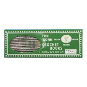 Крючок для вязания CORN металл 0333-6050 0,55мм