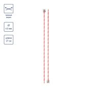 Спицы прямые KN-2A акрил d 4.0 мм 27 см 2 шт