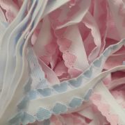 Тесьма резинка декорат. Сердечко