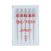 Иглы д/быт. шв.маш. «ORGAN» д/джерси 5 шт в пенале