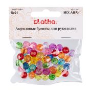 Бусина «Zlatka»   MIX   акрил   ABR-1   10 мм