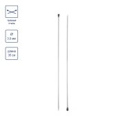 Спицы  GAMMA прямые   MKP   сталь  d 3.0 мм  35 см 2шт