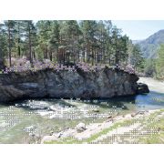 Ткань Б-15 с рис.д/вышивания бисером Пейзаж 20*25