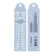 Линейка KM д/опред. разм. спиц   пластик   16 см