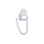 Крючок с замком и с крут.роликом малый (7мм)