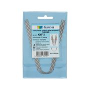 Спицы гибкие чулочные KNF-3 сталь d 2.5 мм  21 см 3шт.