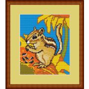 Канва с рис. 095-К Бурундук