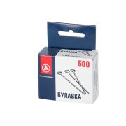 Иглы д/ закал. 1-30   сталь   500 шт  30 мм  в карт. упаковке