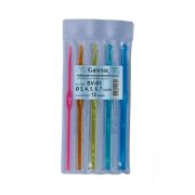 Набор крючков SV-01 пластик d 3.0-7.0мм 15 см 5 шт в чехле