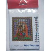 Набор-комплектация БИС+рисунок на канве дет. Б-33 Зайчик с корз.